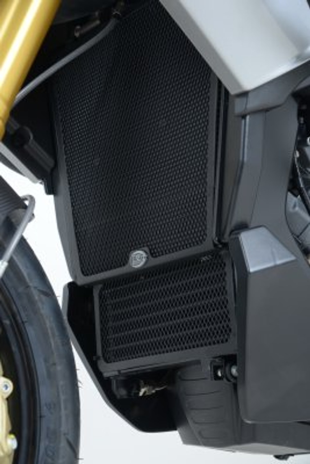 R&G Racing Radiator & Oil Cooler Guard for the Aprilia Caponord 1200 '13-'20 R&G Racing Radiator & Oil Cooler Guard for the Aprilia Caponord 1200 '13-'20